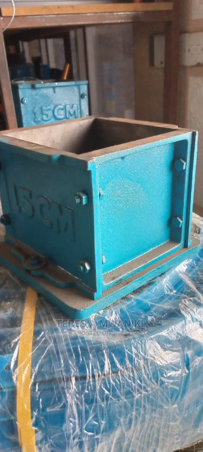 150mm Cube Cast Iron Concrete Moulds
