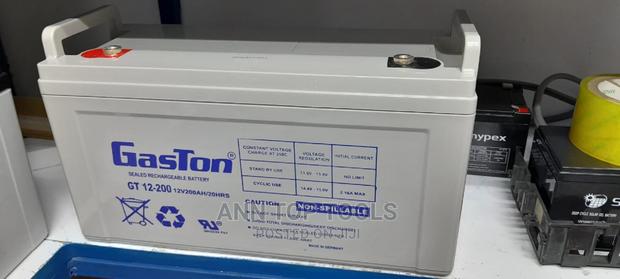 Gaston 200ah Solar Gel Battery
