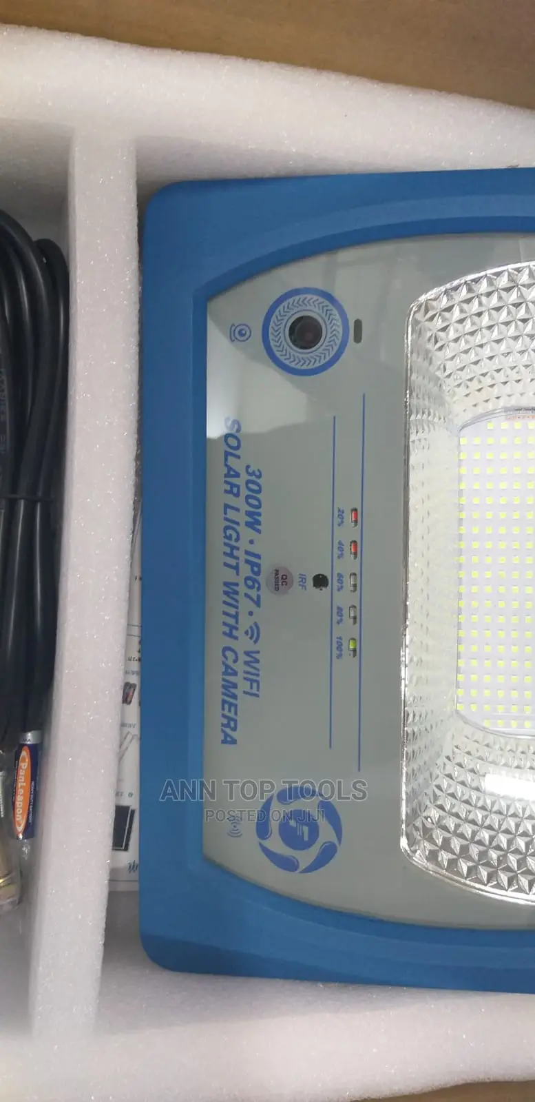 300w IP67 Solar Light With Camera