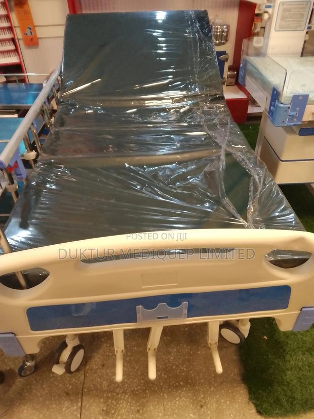3 Function/ 3 Crank MANUAL Hospital With Mattress - main view