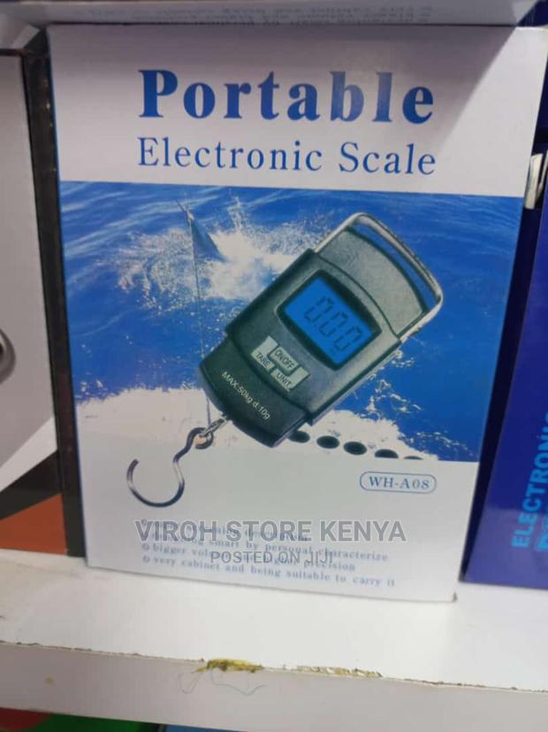 Portable Electronic Weighing Scale - main view