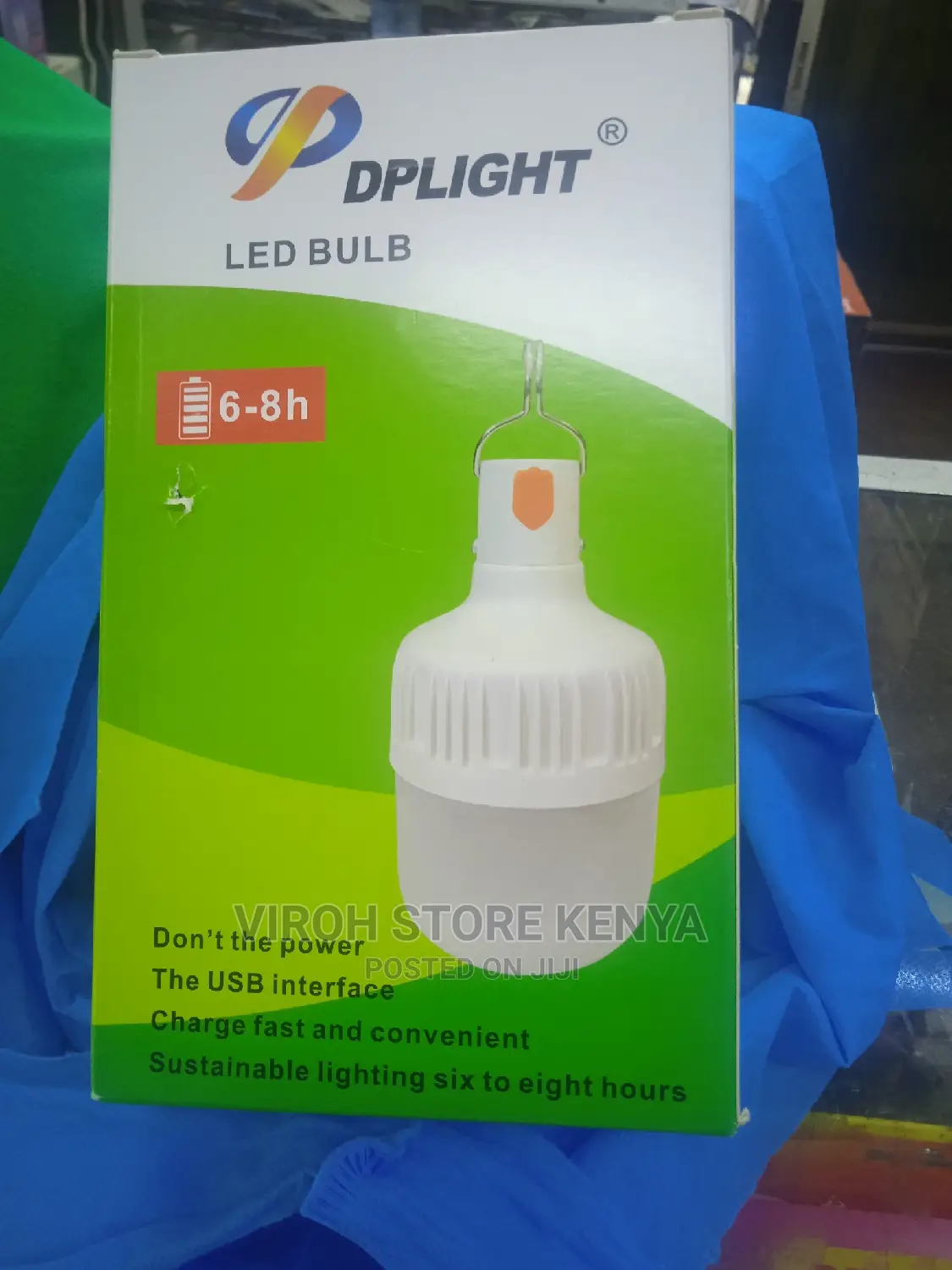 Rechargeable 24watts LED Bulb With Hanger