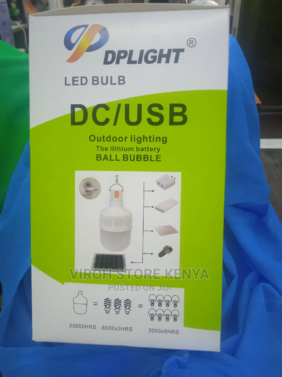 Rechargeable 24watts LED Bulb With Hanger