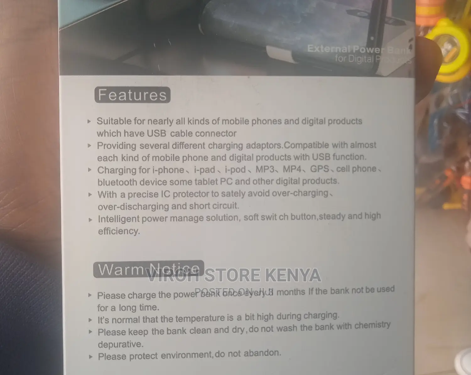 Intelligence Power Bank