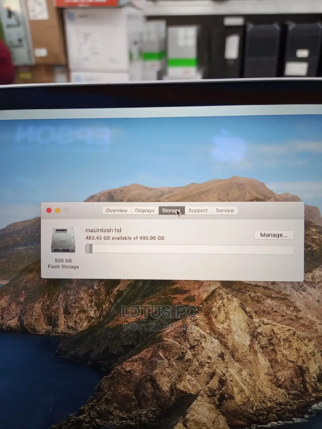 Laptop Apple MacBook Pro 2019 16GB Intel Core I7 SSD 512GB