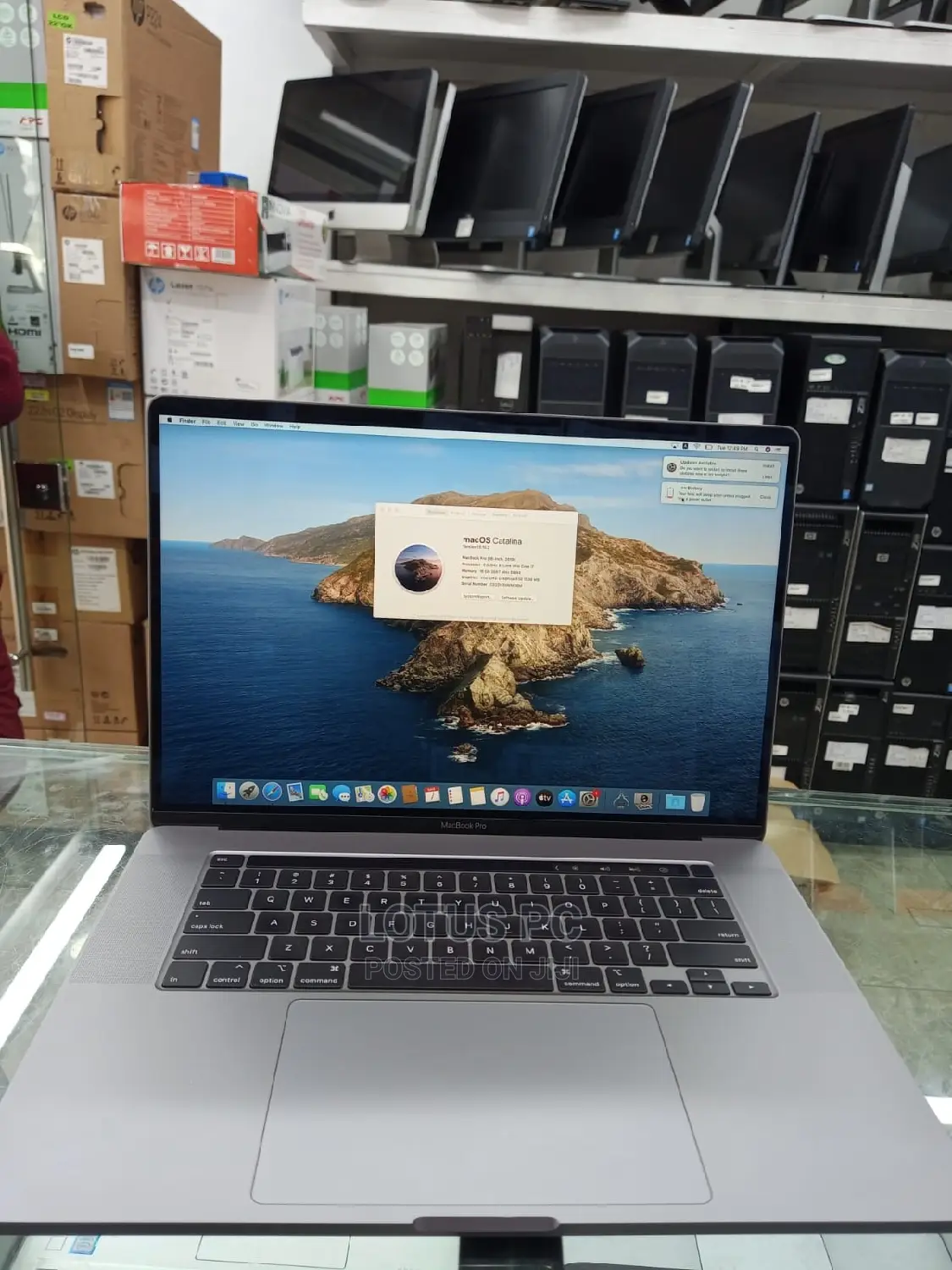 Laptop Apple MacBook Pro 2019 16GB Intel Core I7 SSD 512GB