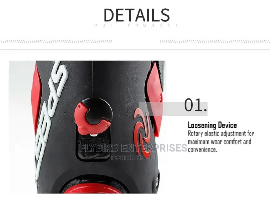 Motorcycle Motocross Riding Racing Safety Boots Hi-Cut