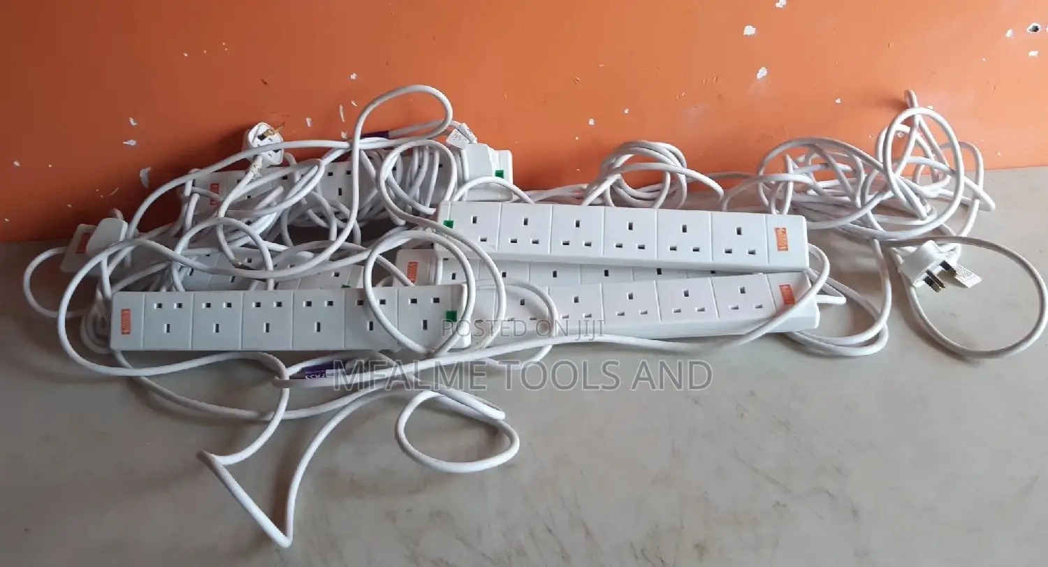 Extension Lead Cables - 240v Switched Surge Protected Ex-uk