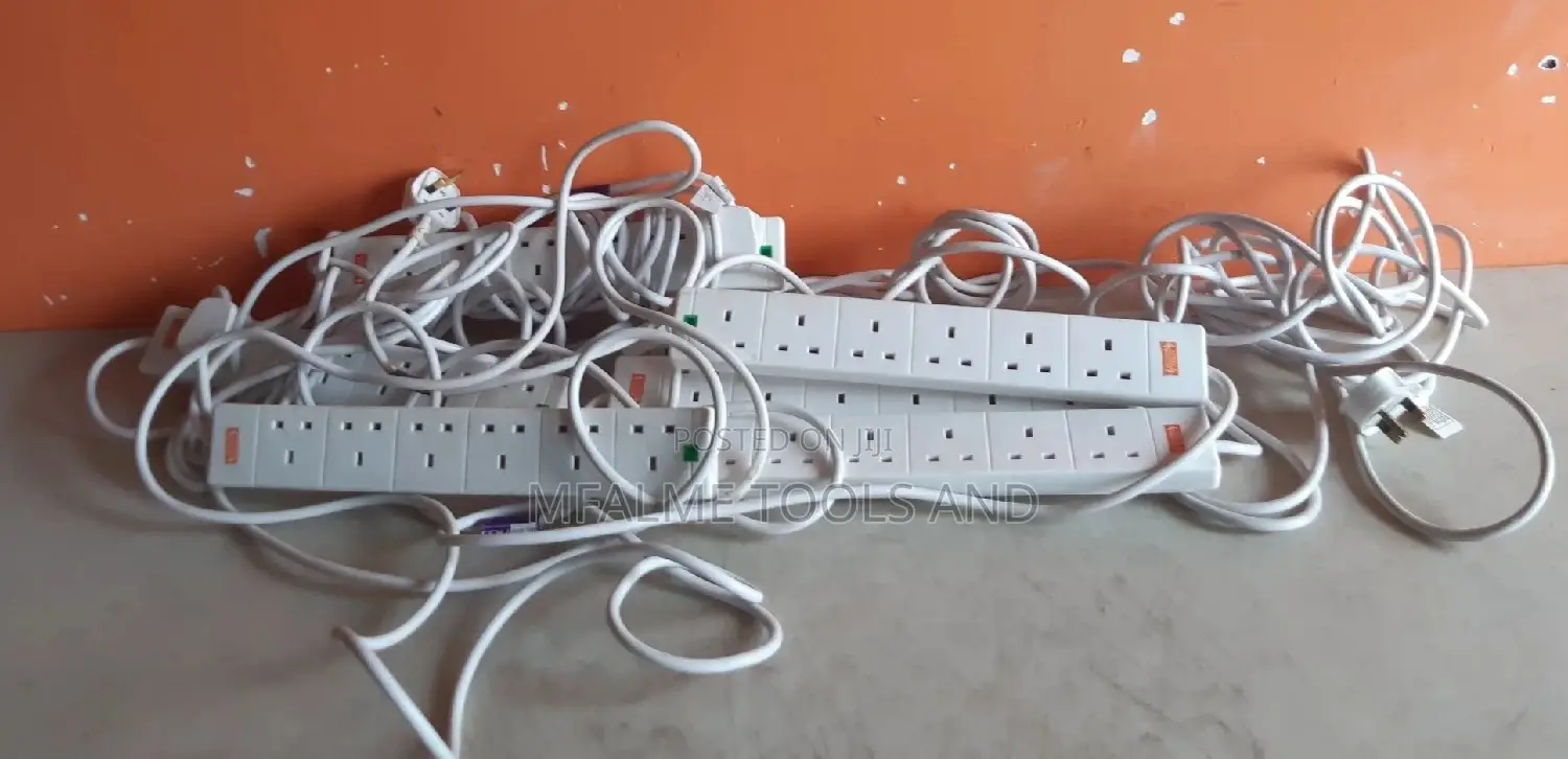 Extension Lead Cables - 240v Switched Surge Protected Ex-uk