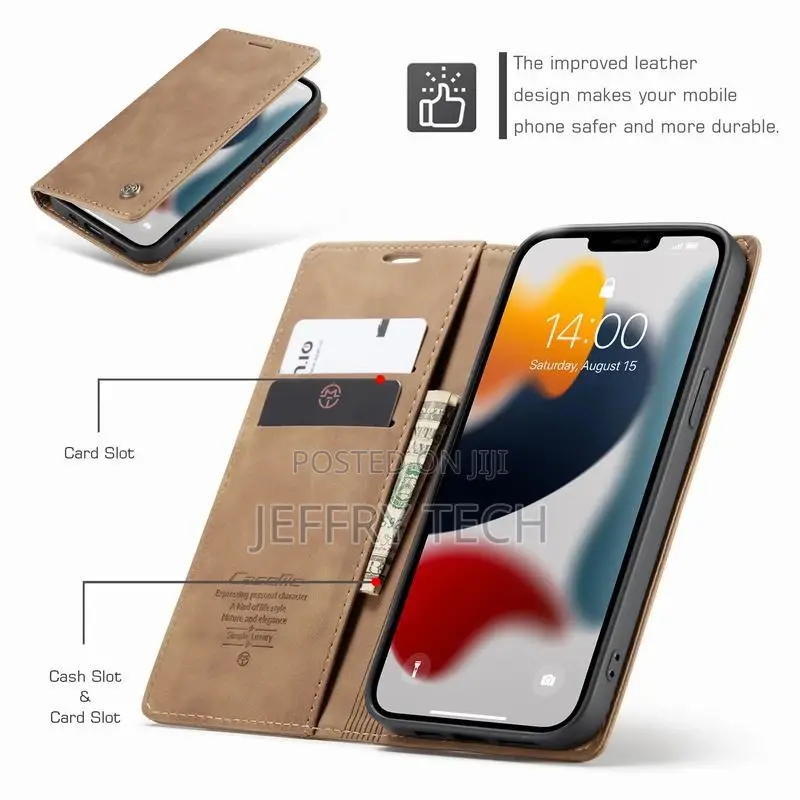 Magnetic Flip Leather Wallet Case for iPhone 11,11pro, Max