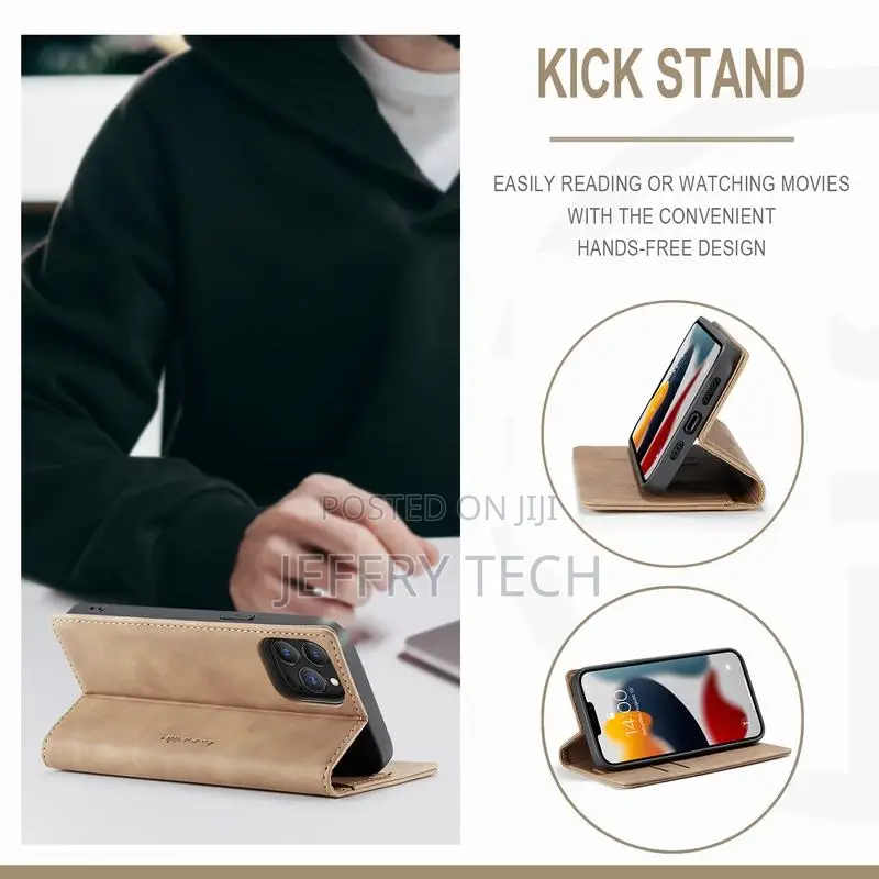 Magnetic Flip Leather Wallet Case for iPhone 11,11pro, Max