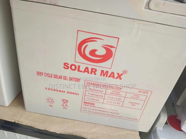 Solar Max 12v 80ah Dc Battery