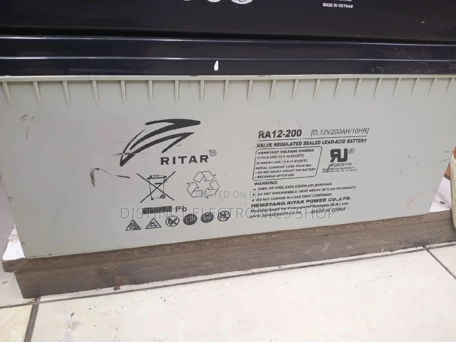 Ritar Battery 12v200ah