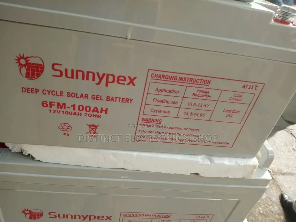 Sunnyplex Dc Battery 12v 100ah