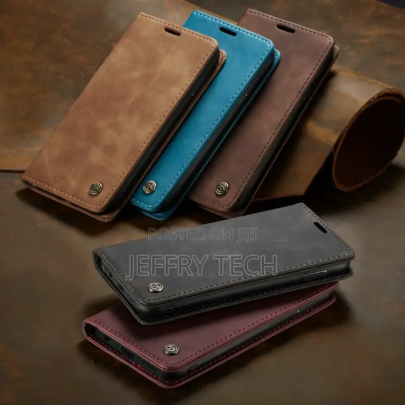 Caseme Retro Leather Case for Samsung Galaxy S10 Book Style