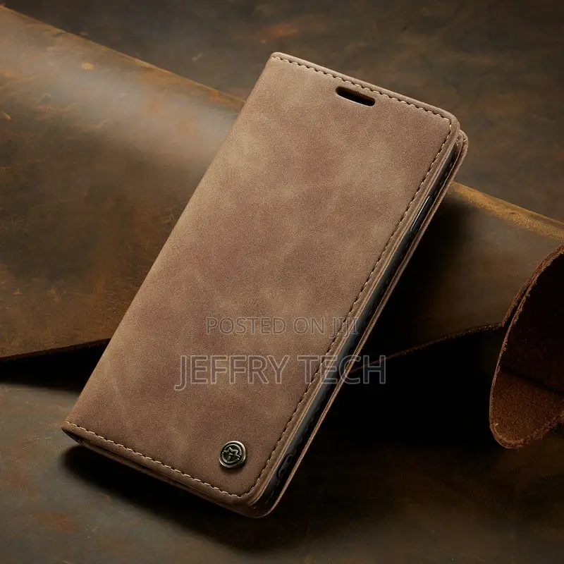Caseme Retro Leather Case for Samsung Galaxy S10 Book Style