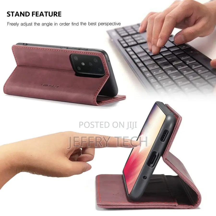 Flip Case for Samsung Galaxy S20 Plus Auto Magnetic Close Sl