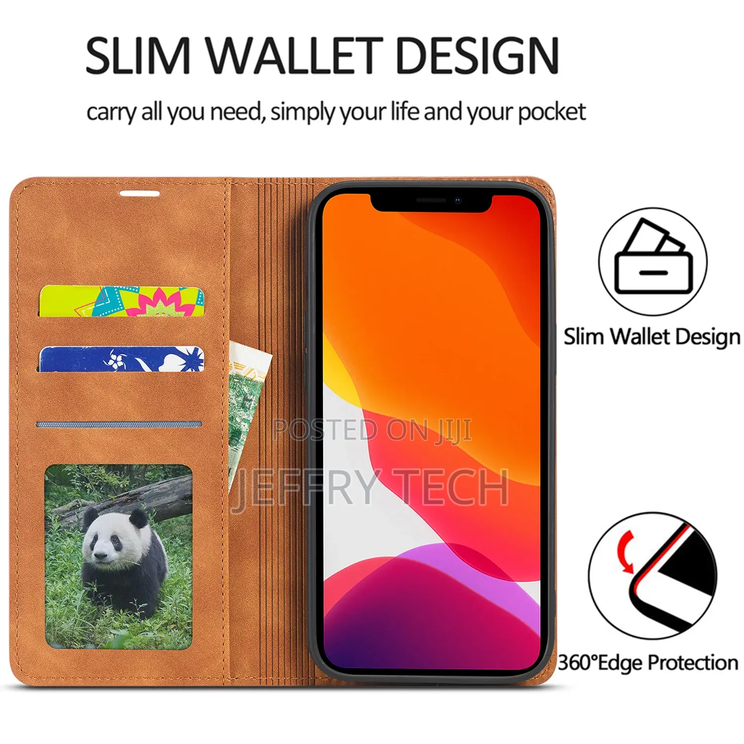 S21 Case Leather Flip Phone Cover Cases for Samsung S21