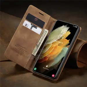 Samsung Galaxy S21 Plus Case Flip Magnetic Wallet Phone Case