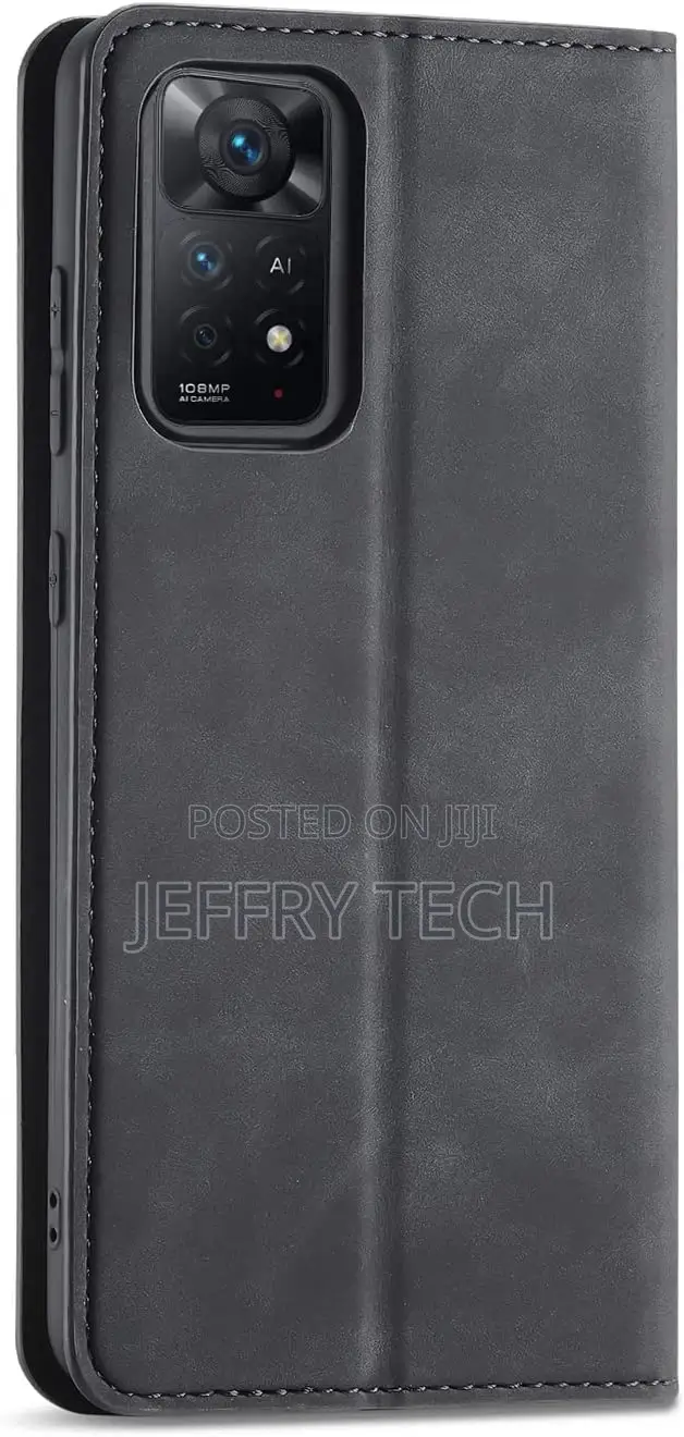 Leather TPU Magnetic Flip Case for Xiaomi Redmi Note 11