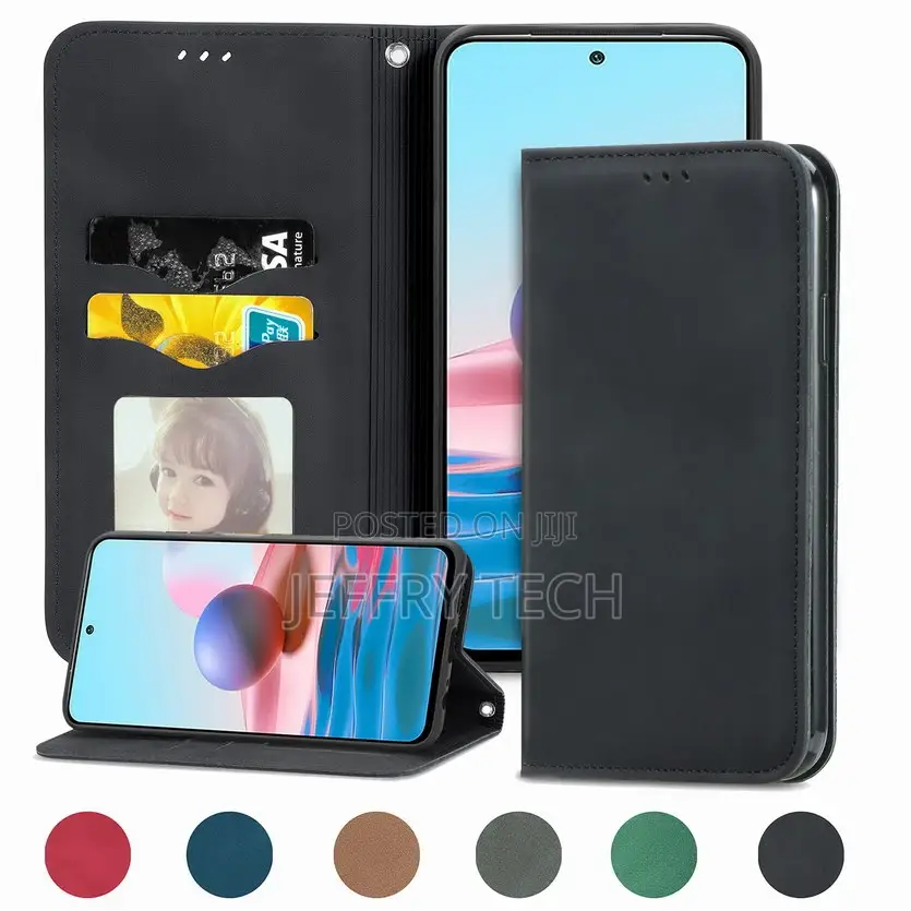 Flip Leather Case for Xiaomi Redmi Note 10 Pro Wallet