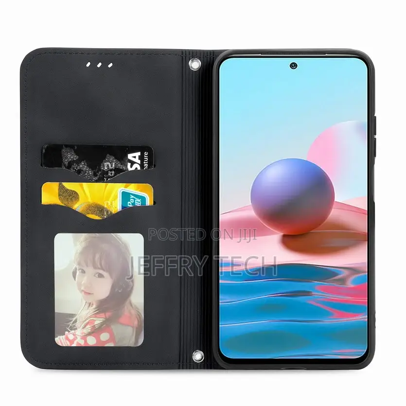 Flip Leather Case for Xiaomi Redmi Note 10 Pro Wallet