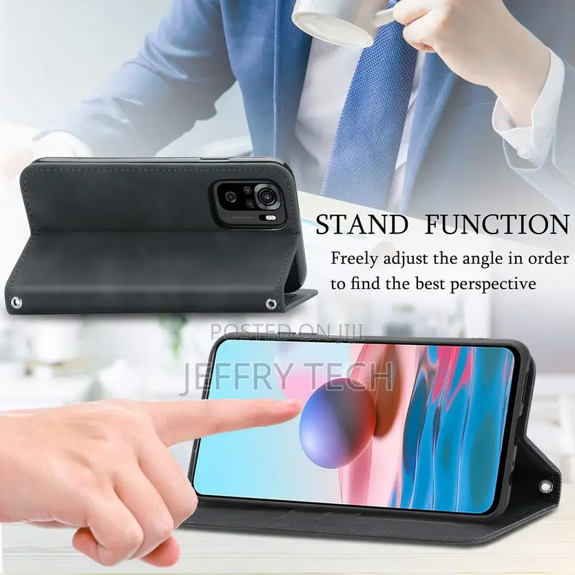 Flip Leather Case for Xiaomi Redmi Note 10 Pro Wallet