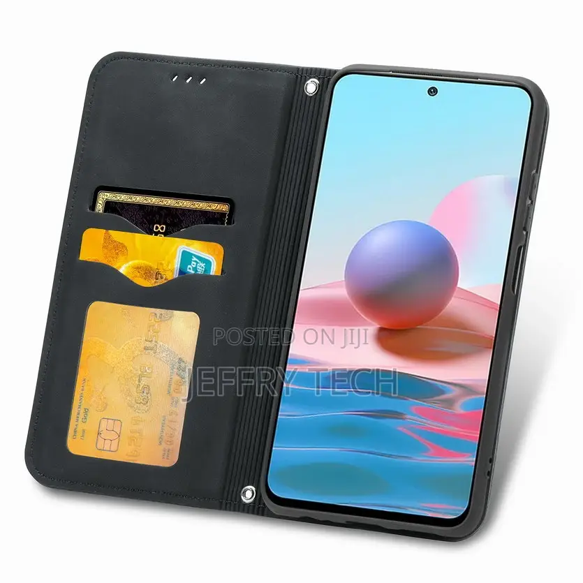 Flip Leather Case for Xiaomi Redmi Note 10 Pro Wallet