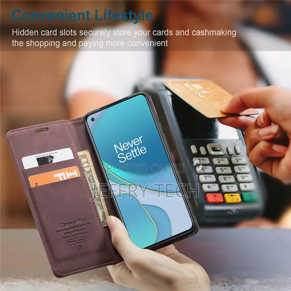 Oneplus 8 Caseme Flip PU Leather Wallet Case Stand Cover Ca