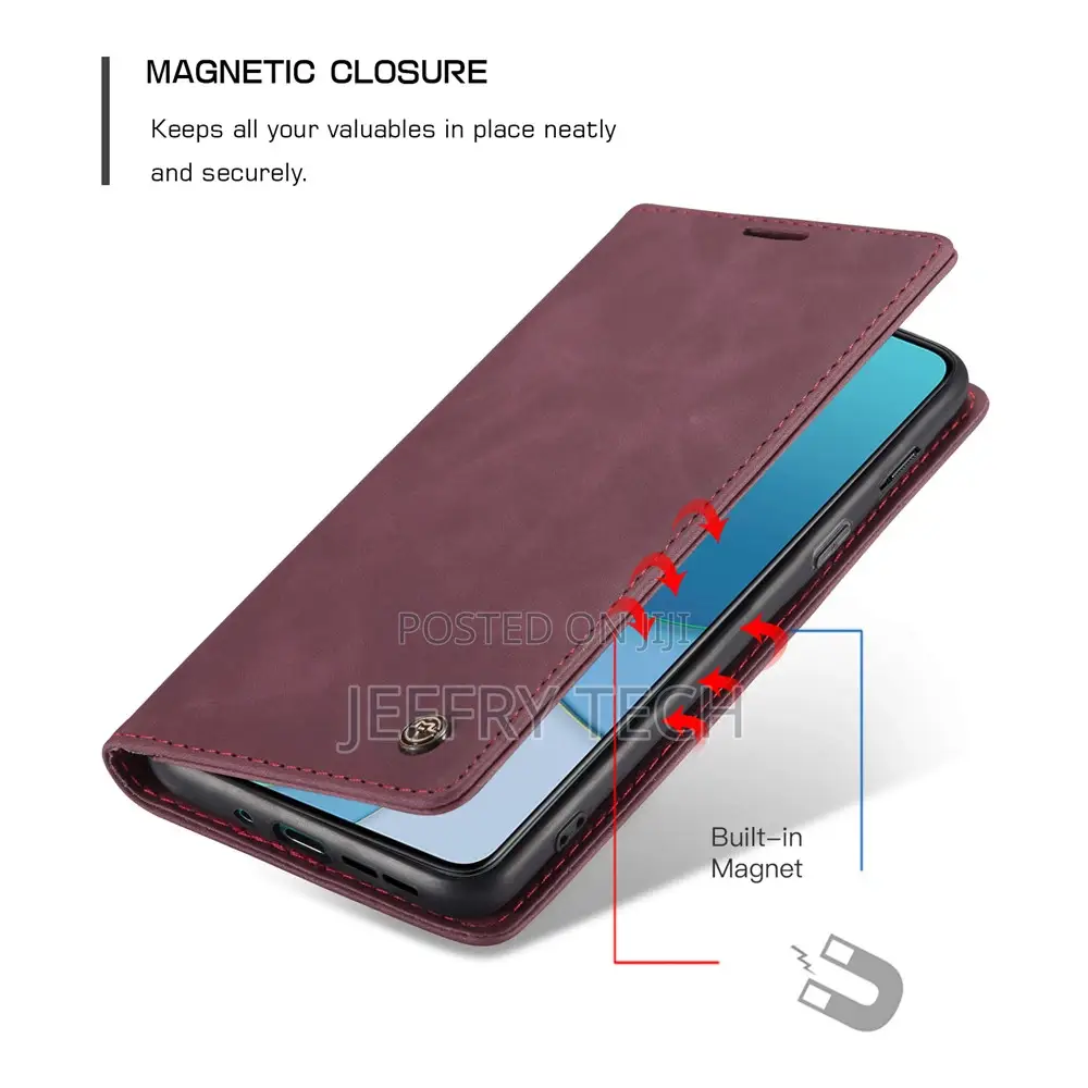 Oneplus 8 Caseme Flip PU Leather Wallet Case Stand Cover Ca