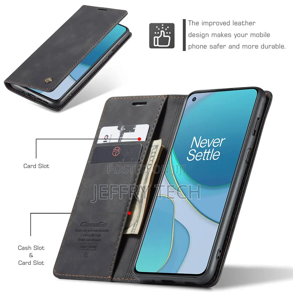 Oneplus 8 Caseme Flip PU Leather Wallet Case Stand Cover Ca
