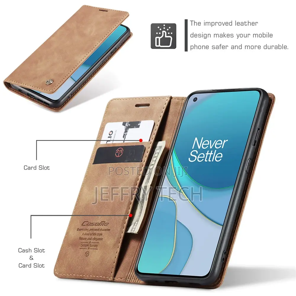 Oneplus 8 Caseme Flip PU Leather Wallet Case Stand Cover Ca
