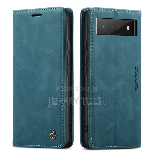 Google Pixel 6 Pro Leather Case,Caseme Retro Purse Luxury Ma