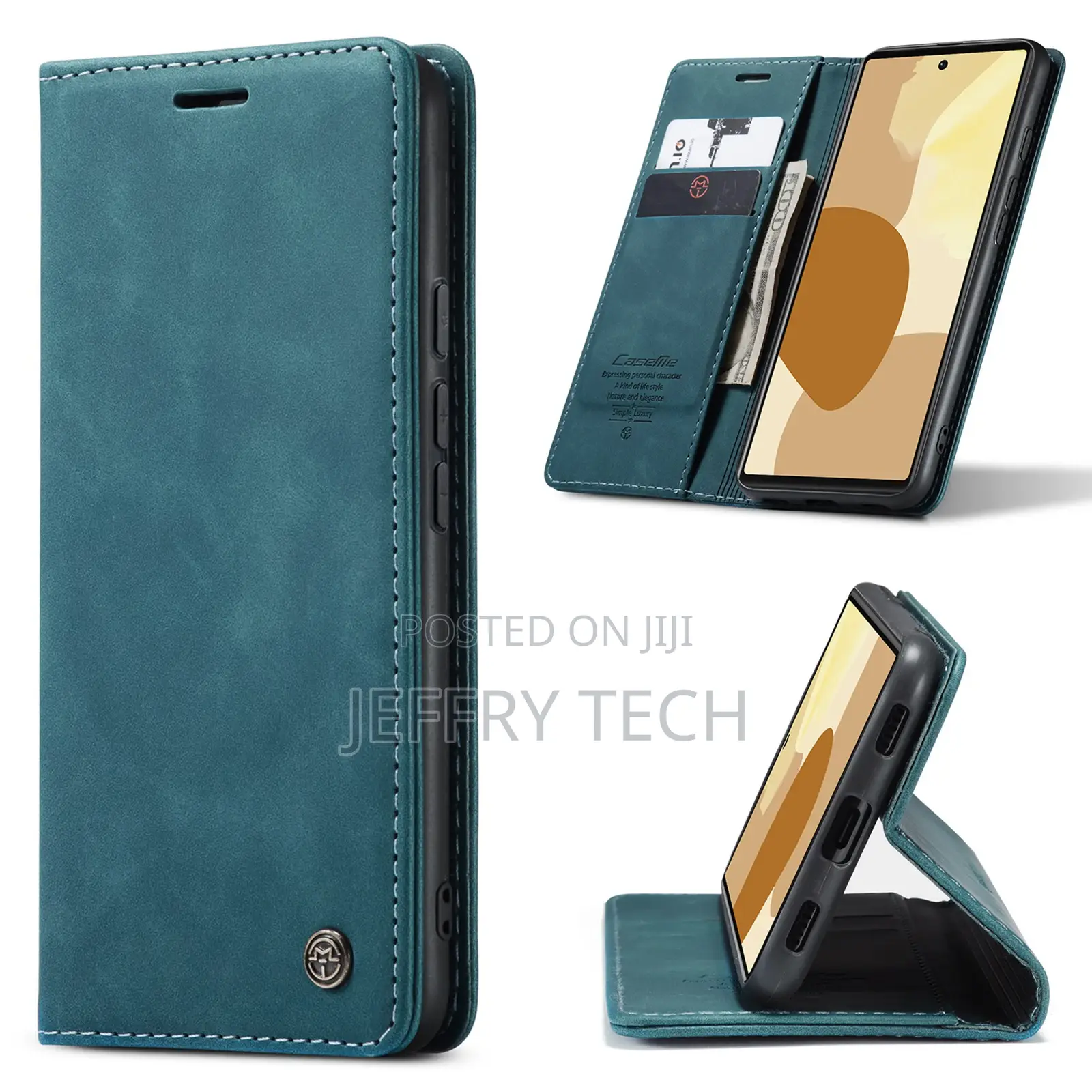 Google Pixel 6 Pro Leather Case,Caseme Retro Purse Luxury Ma
