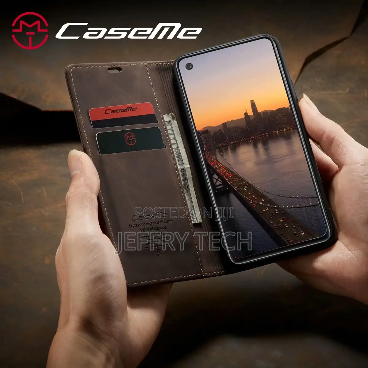 Flip Wallet Leather Case for Samsung Galaxy A21S A42 5G Magn