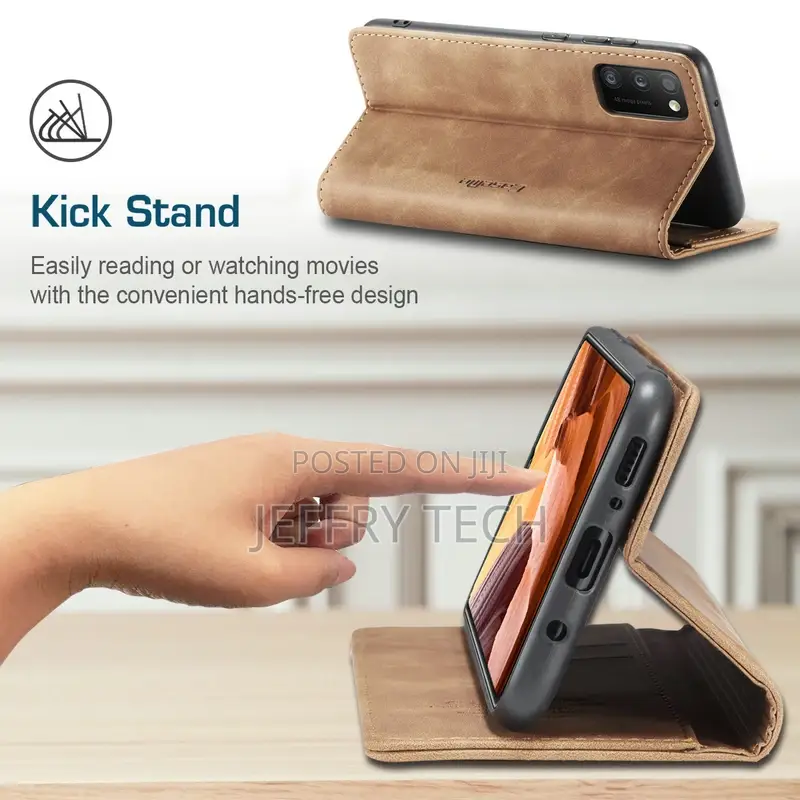Leather Flip Case for Samsung Galaxy A10 A10s A21S Magnet