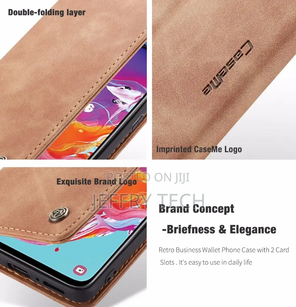 Caseme Magntic Leather Wallet Case for Samsung A10 A10S A20s