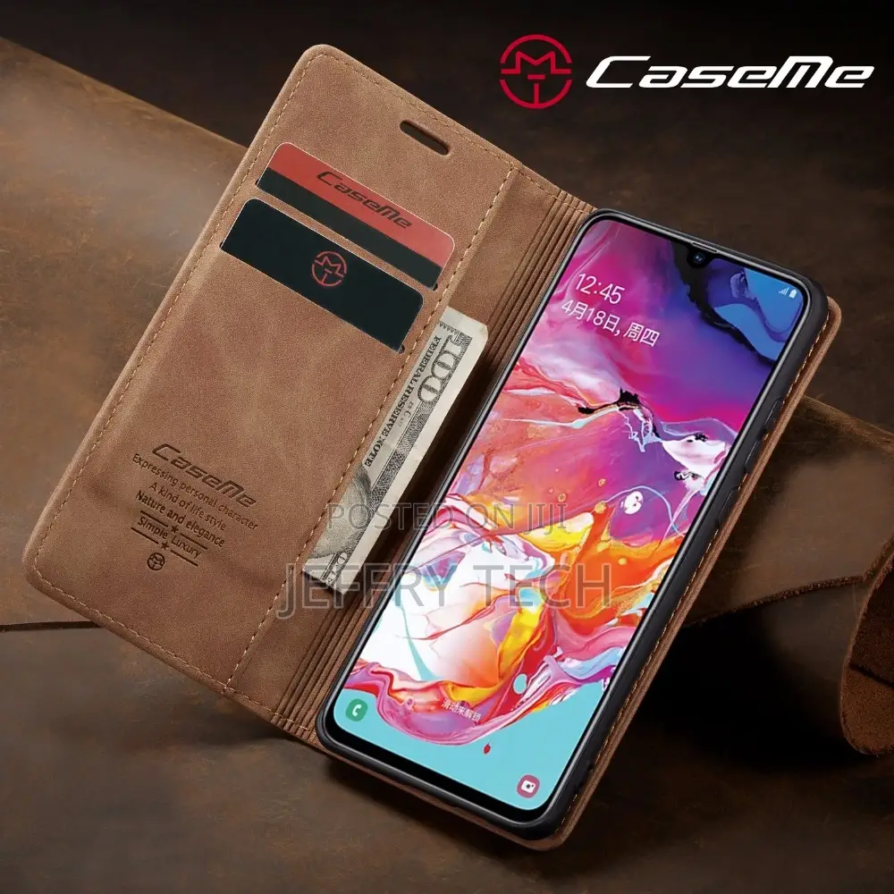 Caseme Magntic Leather Wallet Case for Samsung A10 A10S A20s