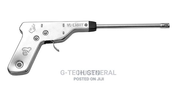 Generic Unique Powerful Unique Gas Lighter Gun - Silver - main view