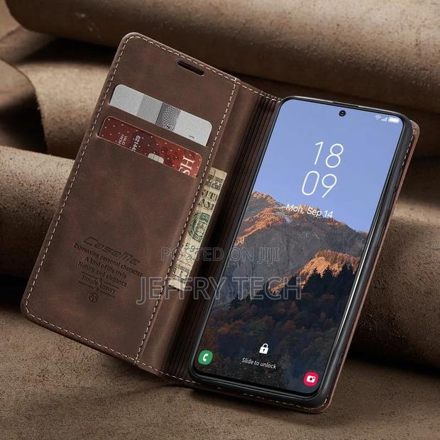 Leather Case for Samsung Galaxy S23 Plus Ultra Luxury Silico - main view