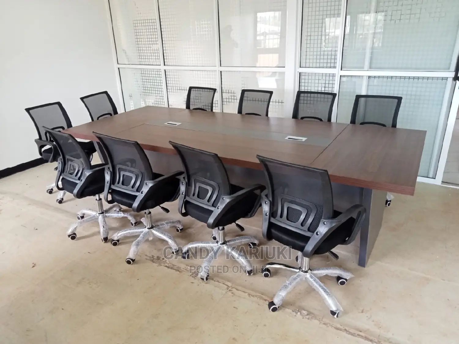 Spacious 3 M Boardroom Table