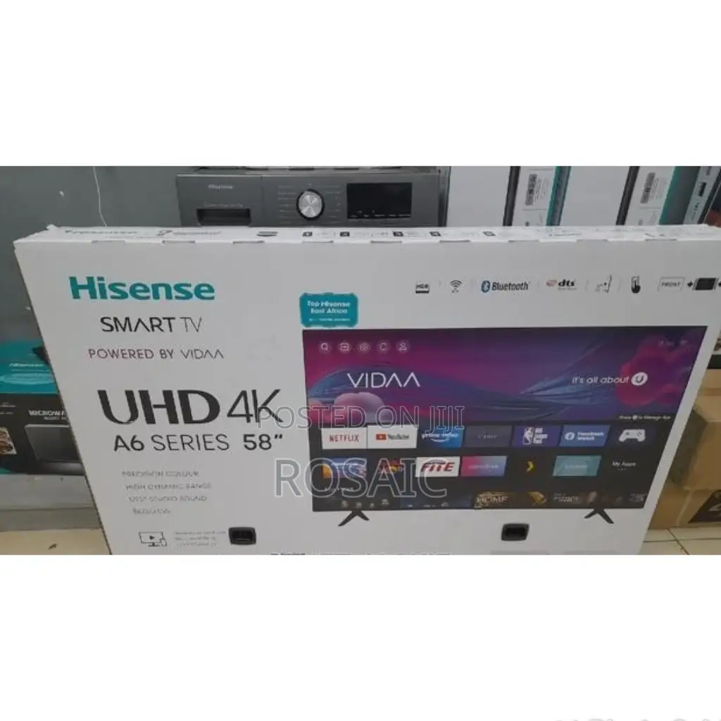 Hisense 58 Inches Uhd A6 Series