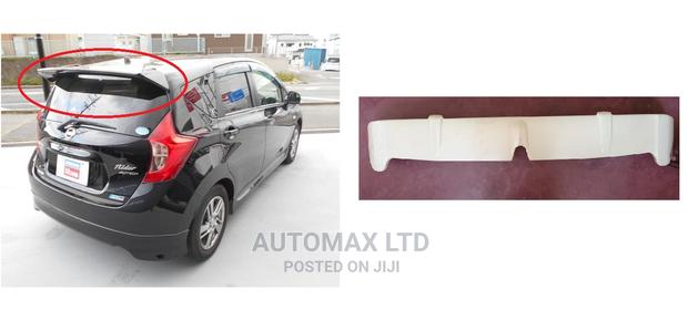 Nissan Note, E12 Series, New Roof Spoiler,