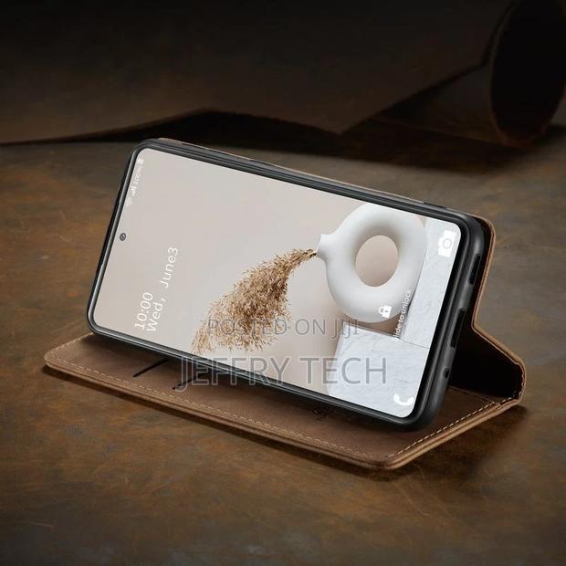 Shockproof Leather Wallet Case for Samsung S7 Edge Luxury Ma - thumbnail 4