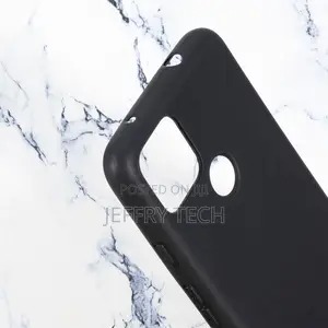 Black TPU Shell Cover for GOOGLE PIXEL 5A 5G - Silicone Case