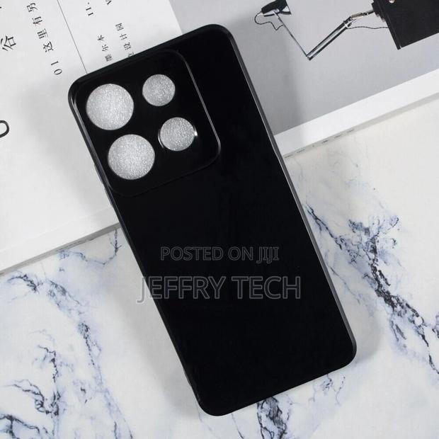 Black TPU Shell Cover for TECNO SMART 7 - Silicone Case - main view