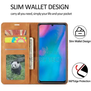 Luxury Leather Flip Case for Huawei P40 P30 Pro 30 Lite