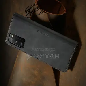 A51 A71 A10 Book Card Holder Leather Wallet Cover for A31 A