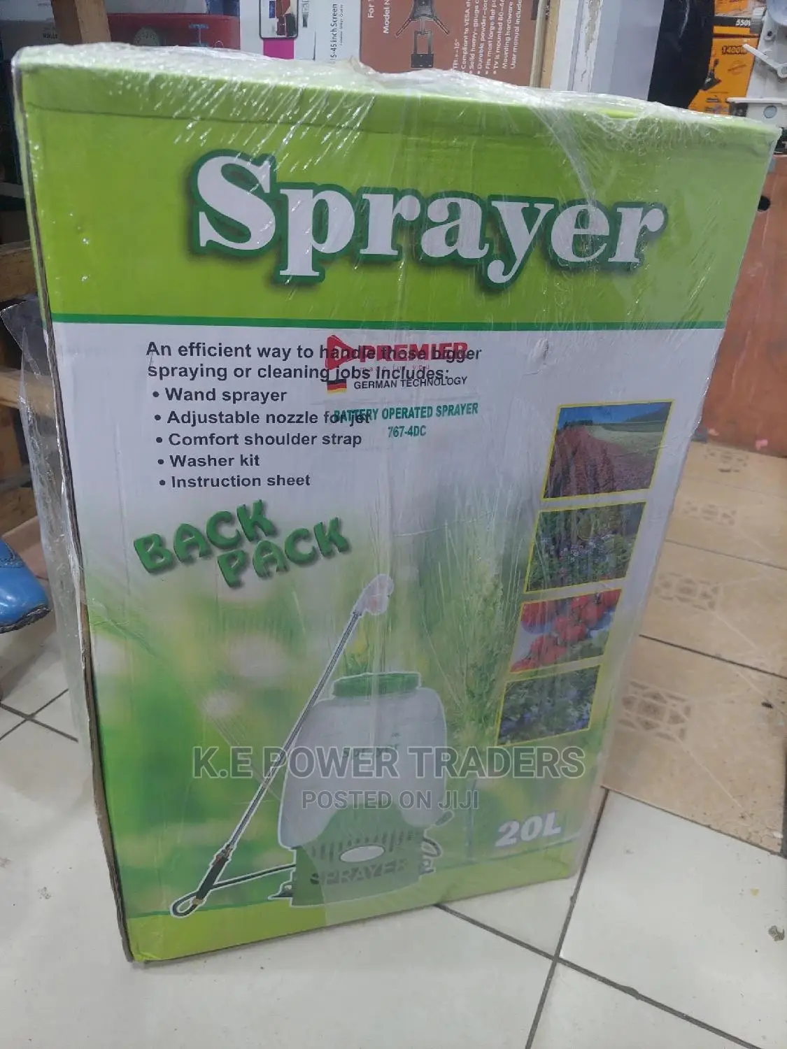 Fumigation and Pest Control Powered Battery Knapsack Sprayer