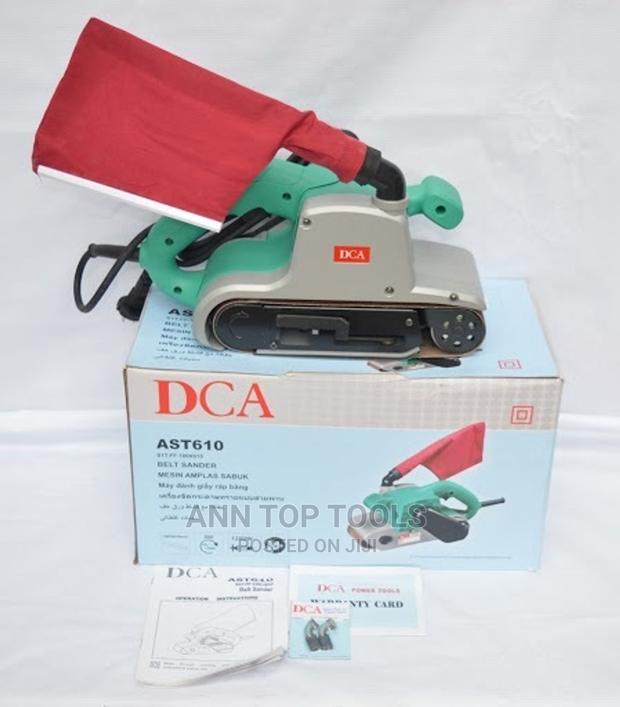 Dca Belt Sander 1200w Random - main view